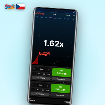 Ikona funkce Auto-bet pro opakování sázek v Aviator Dudespin Casino