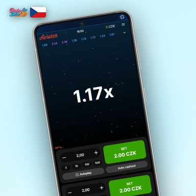 Funkce dvojité sázky Dual Bet v Aviator game Dudespin Casino